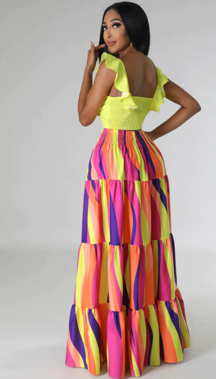 Spring Fling Two Piece Skirt Set