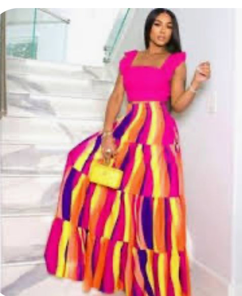 Spring Fling Two Piece Skirt Set