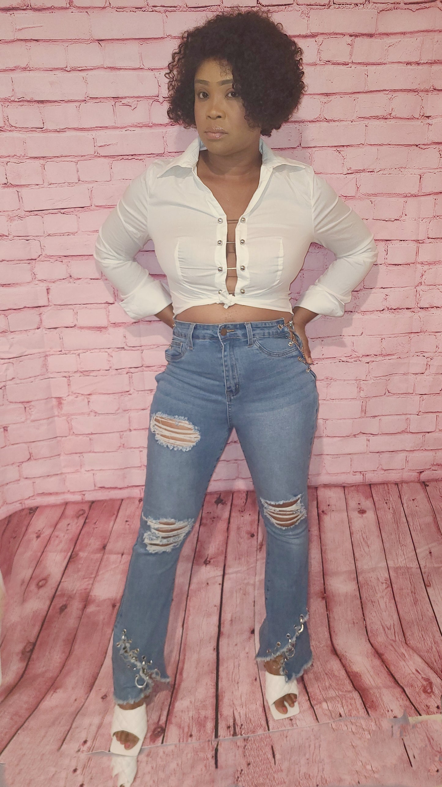 Denim encadenado-(Tallas 9-15)