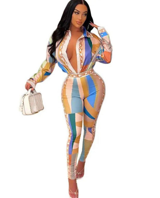 Sassy Queen Two Piece Leggings Set