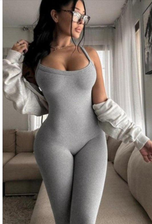 Grey Queen Jumpsuit