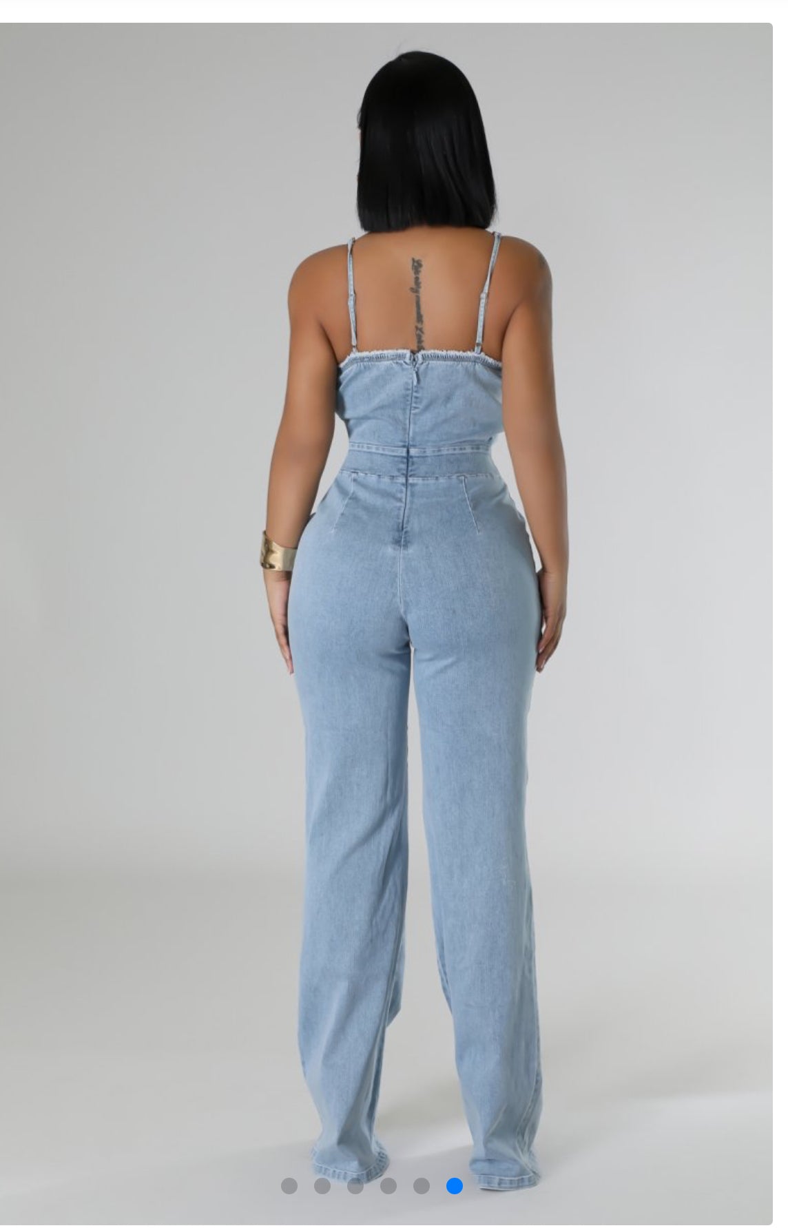 Temptress Denim Jumpsuit