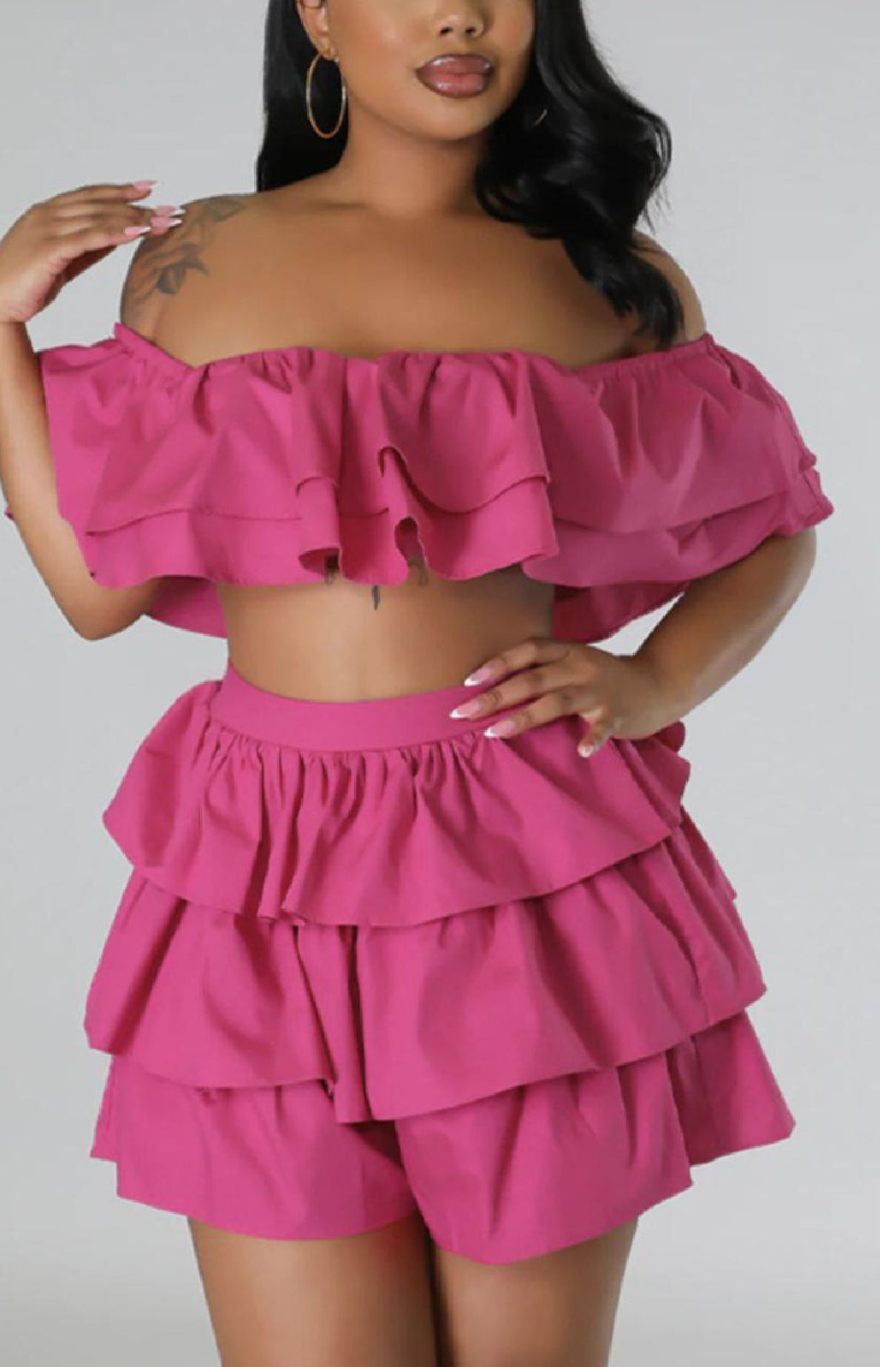 Say Less Two Piece Skirt Set