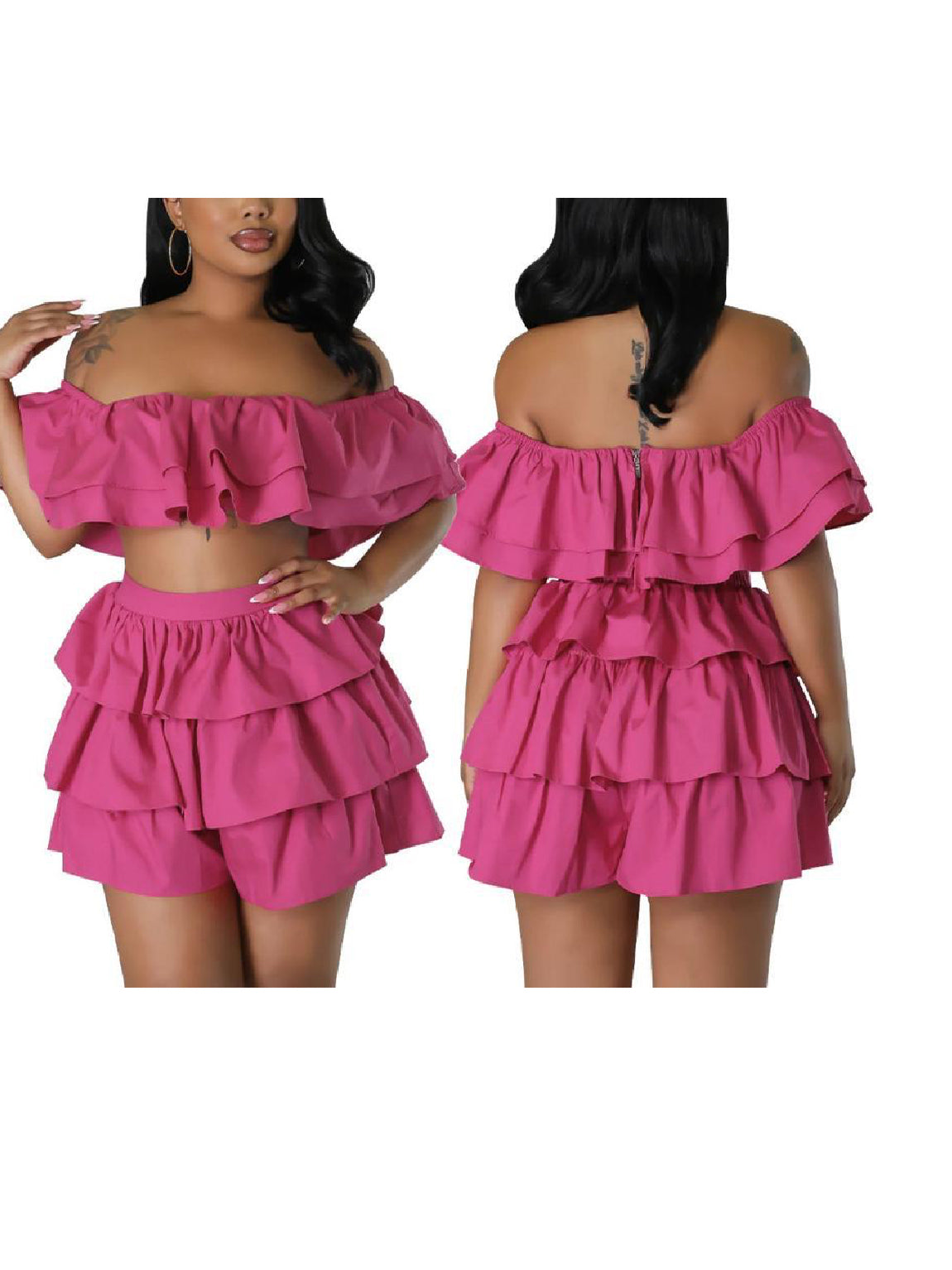 Say Less Two Piece Skirt Set