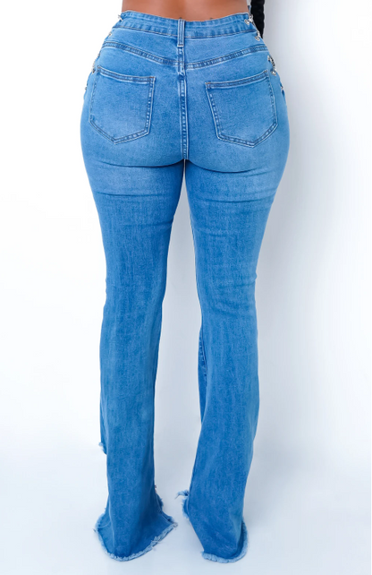 Chained Denim-(Sizes 9-15)